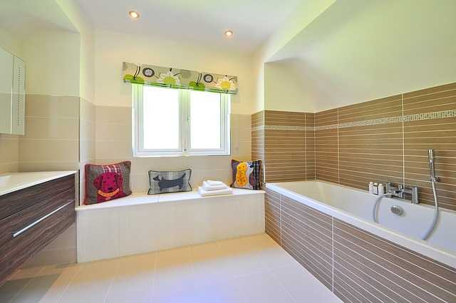 Modern design bathroom