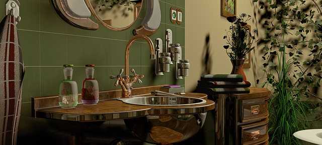 Bathroom interior