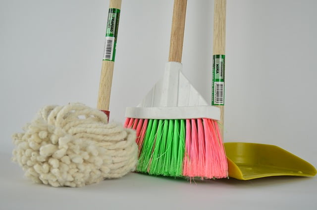 Cleaning equipment broom