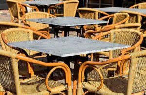 WIcker outdoor furniture