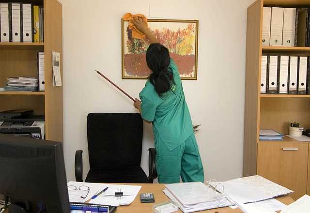 office Cleaning by cleaner