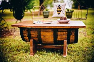 wooden outdoor furniture