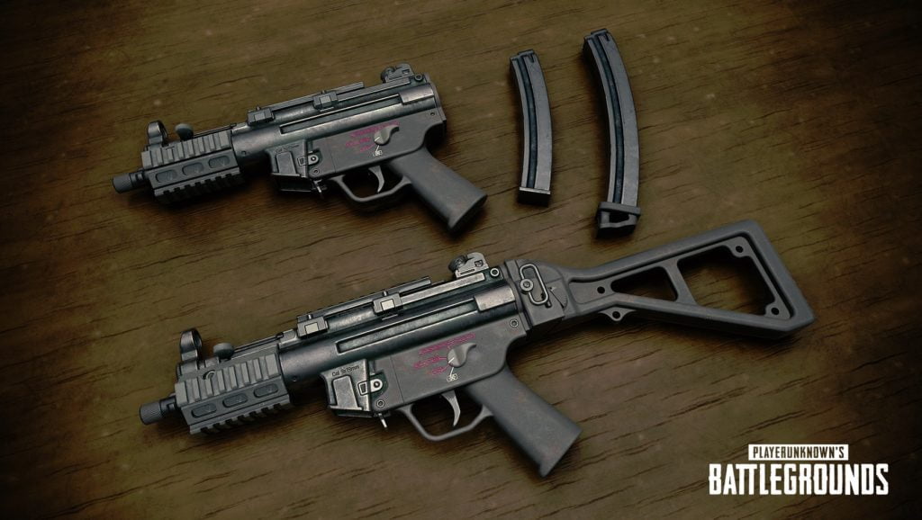 Weapons which are used in PUBG